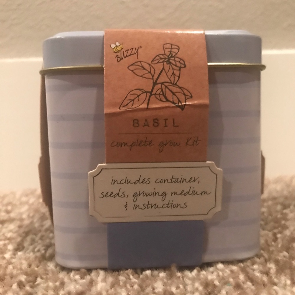 Buzzy Basil Complete Grow Kit